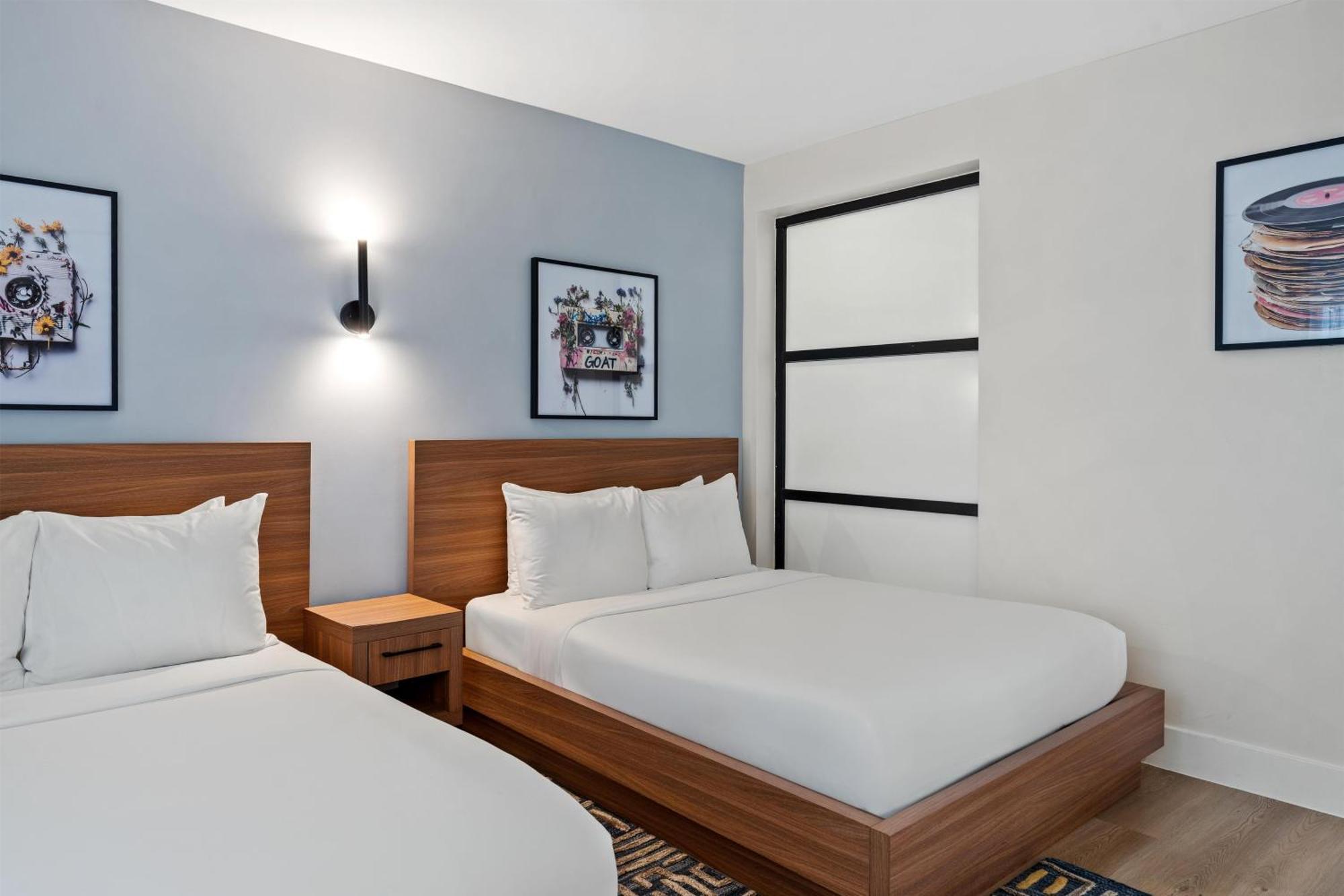 Double Room Two Double Beds Patio Ground Floor